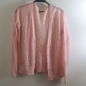 Peach cardigan